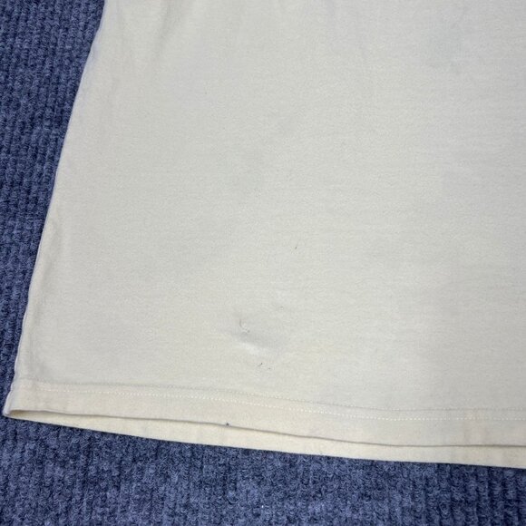 American Eagle Graphic Shirt Men XL Light Yellow Standard Fit N.Y. City USA 1977 - Picture 12 of 12